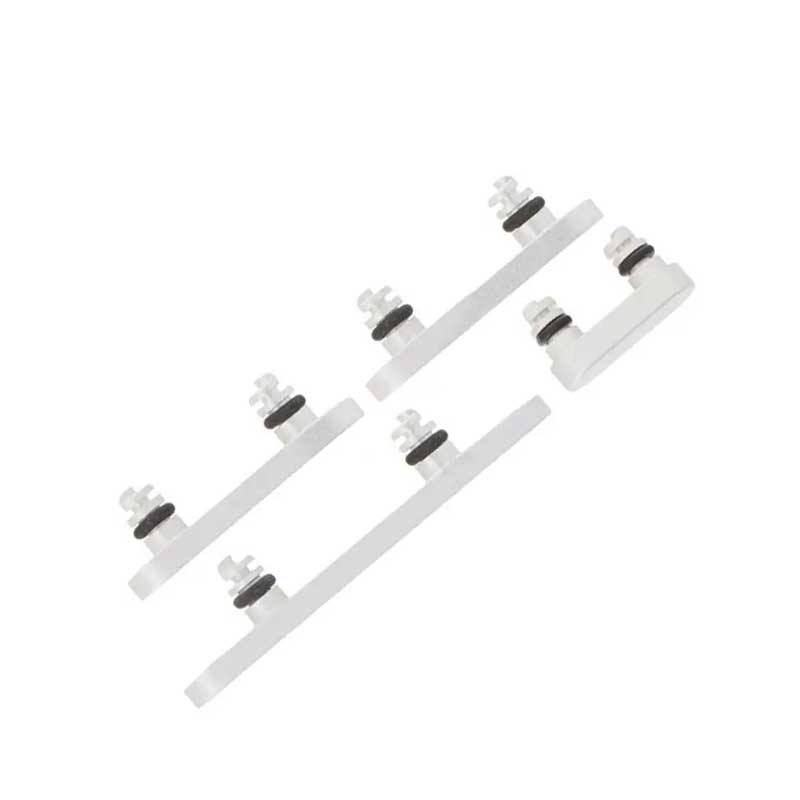 Set botones laterales iPhone 16 Plus Blanco