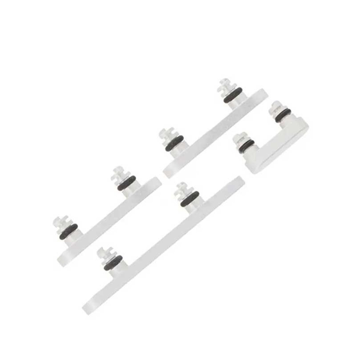Set botones laterales iPhone 16 Plus Blanco
