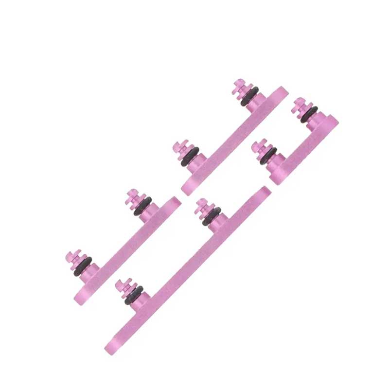 Set botones laterales iPhone 16 Plus Rosa