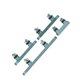 Set botones laterales iPhone 16 Plus Verde