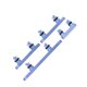 Set botones laterales iPhone 16 Plus Azul