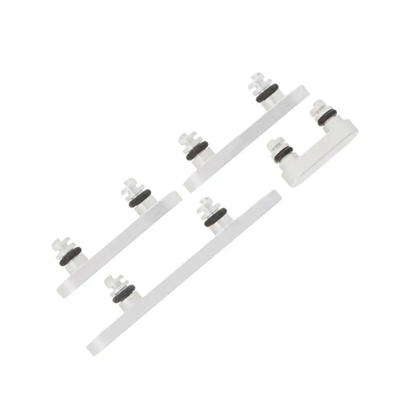 Set botones laterales iPhone 16 Blanco