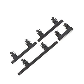 Set botones laterales iPhone 16 Negro