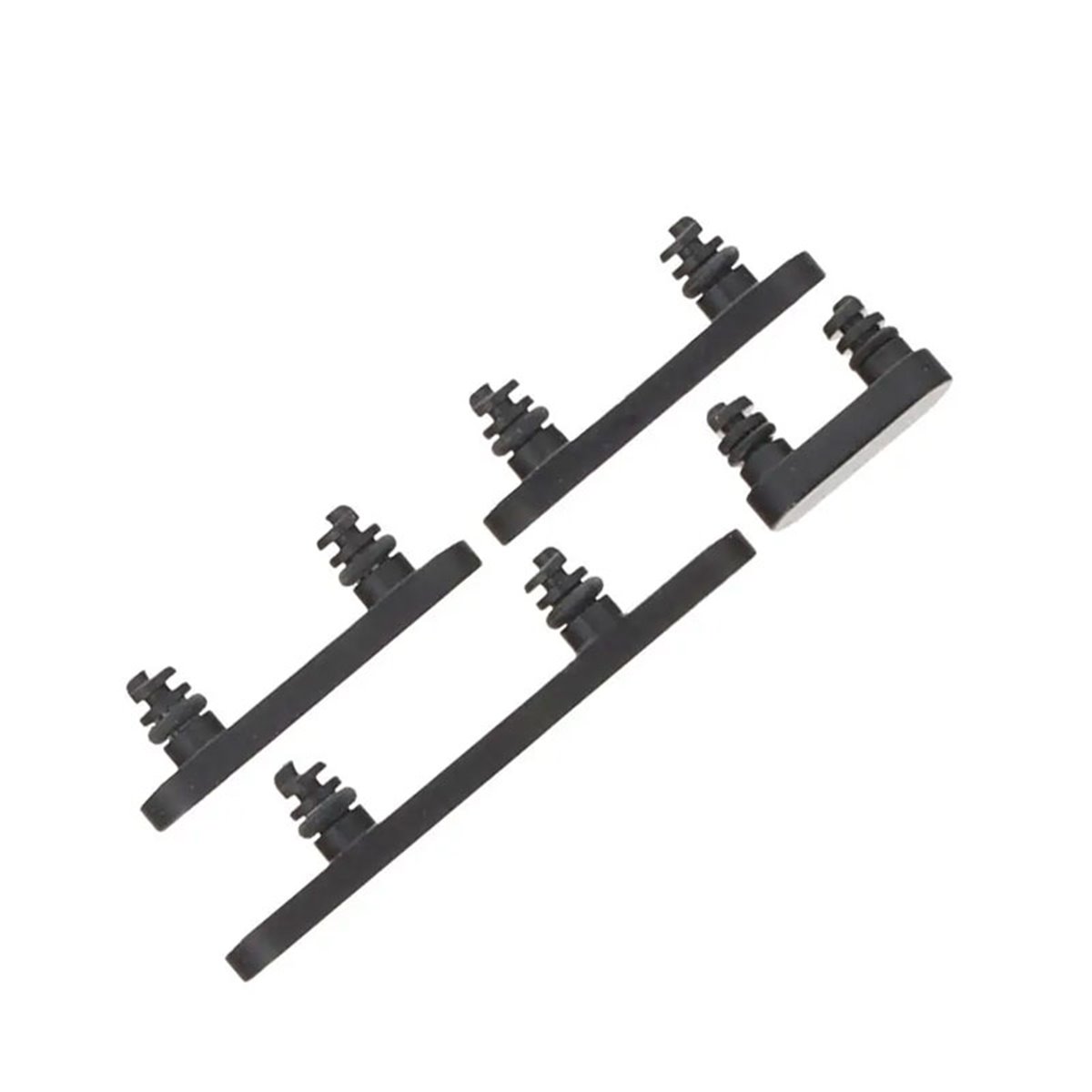 Set botones laterales iPhone 16 Negro