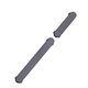 Set botones laterales Samsung Galaxy S25 Ultra S938B Negro