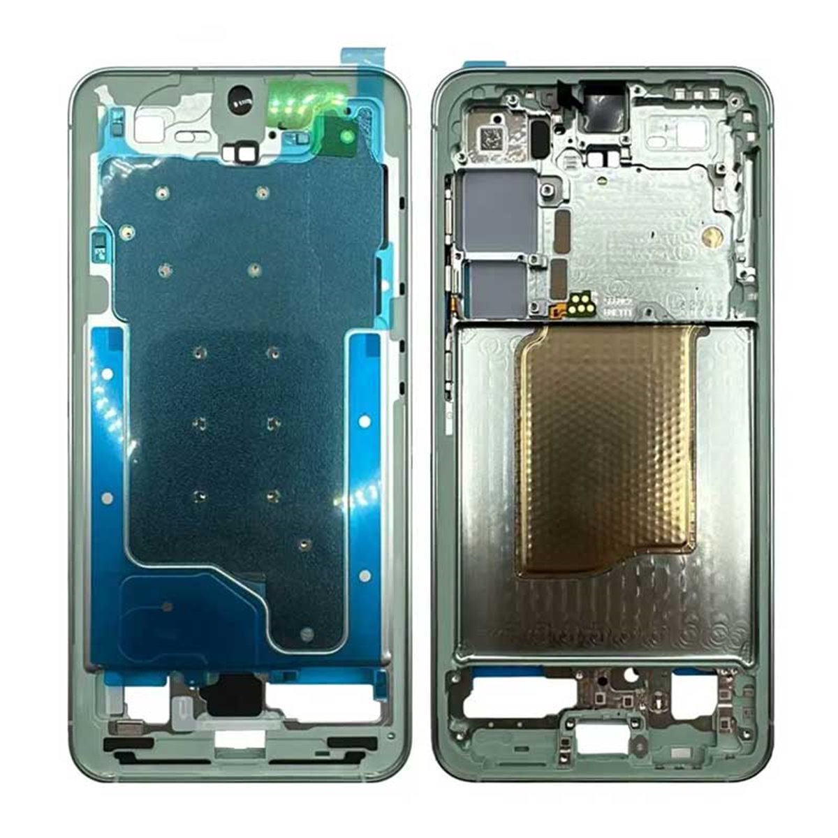 Chasis intermedio original Samsung Galaxy S25 S931B Verde