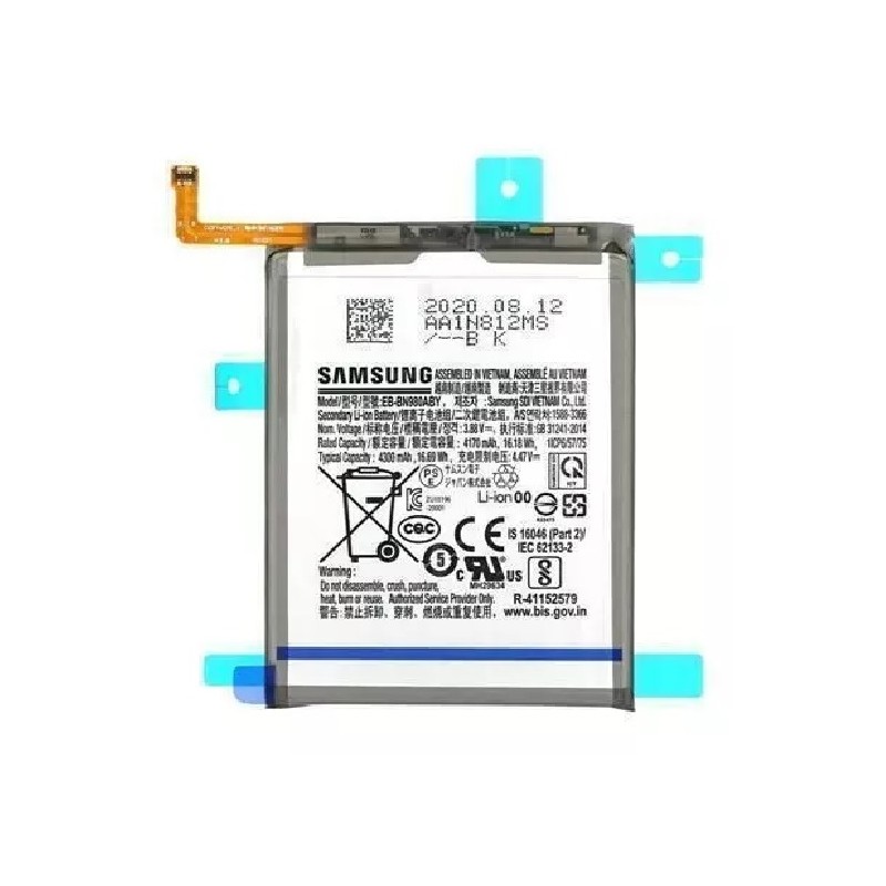 Bateria original Samsung Galaxy Note 20/ 20 5G N980 N981 EB-BN980ABY 4300 mAh Service Pack