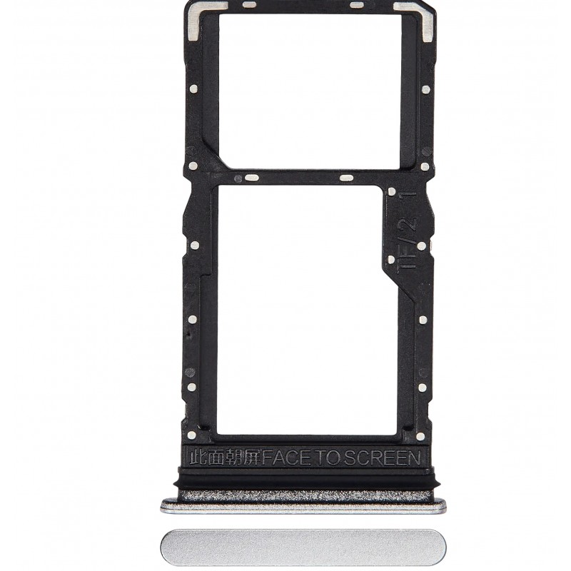 Bandeja SIM Micro SD Xiaomi Redmi 12 4G Plata