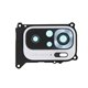 Lente Camara trasera con embellecedor (blanco) Xiaomi Redmi Note 10 4G/ Note 10s 