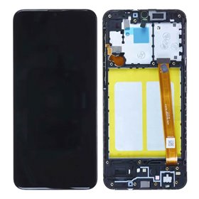 Pantalla Samsung Galaxy A20e A202 OLED Negra con marco