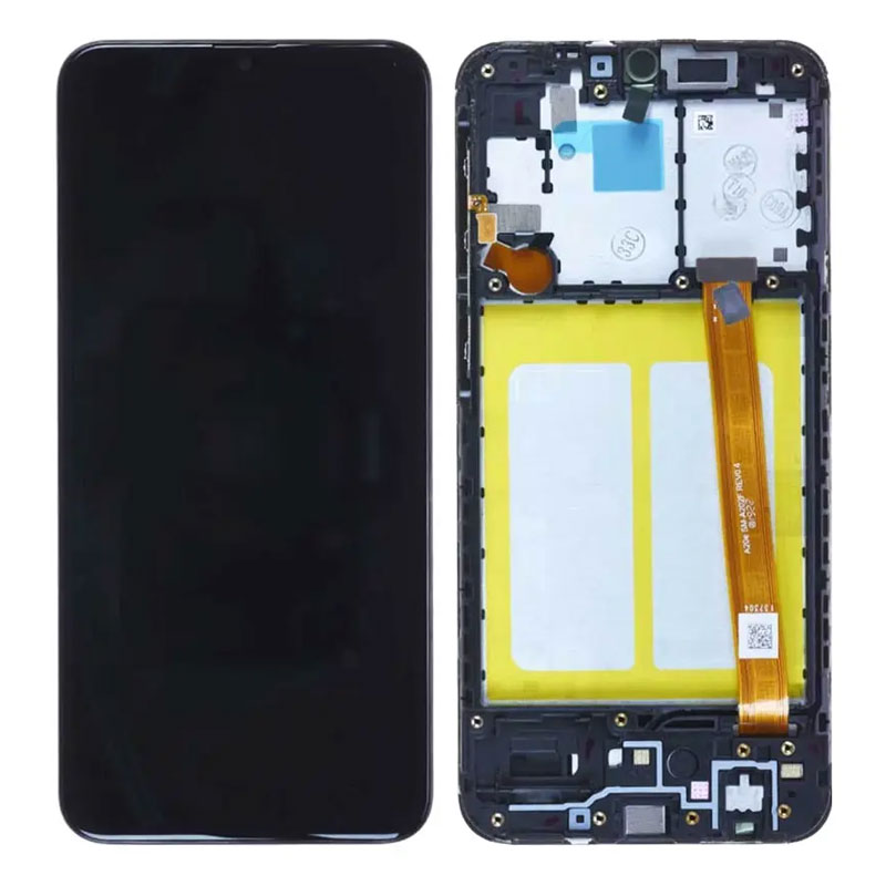 Pantalla Samsung Galaxy A20e A202 OLED Negra con marco