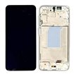 Pantalla Samsung Galaxy A26 5G A266 OLED blanca con marco