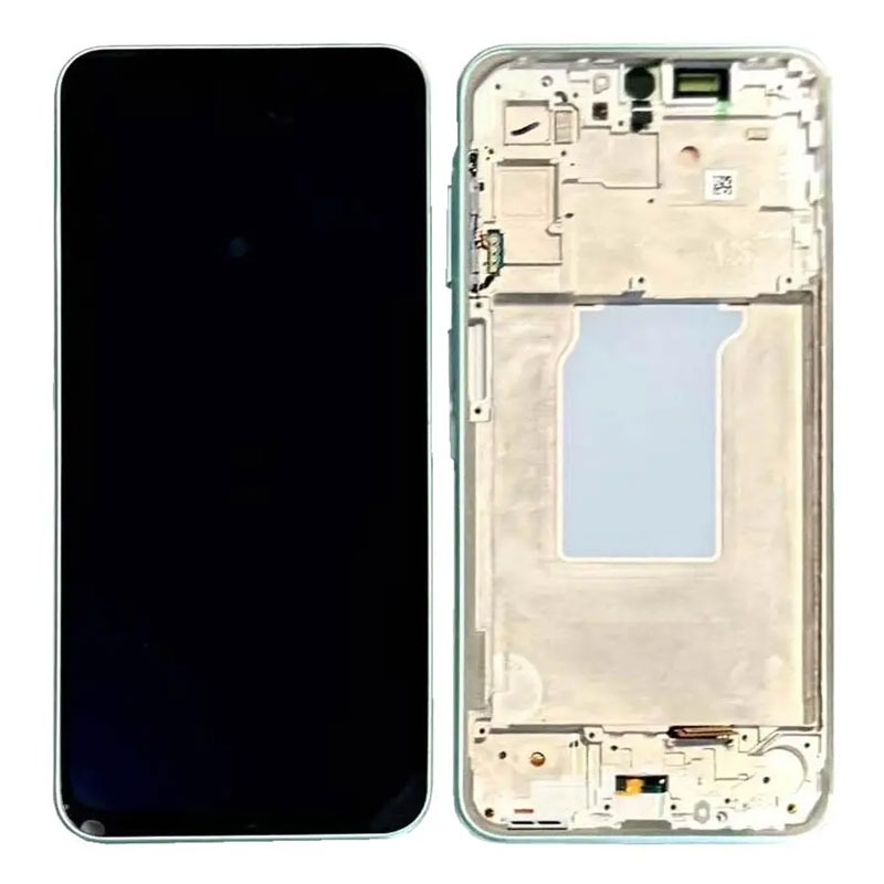 Pantalla Samsung Galaxy A26 5G A266 OLED verde con marco