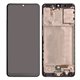 Pantalla Samsung Galaxy A31 A315 OLED negra con marco
