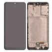Pantalla Samsung Galaxy A31 A315 OLED negra con marco