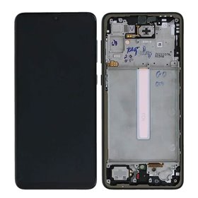 Pantalla Samsung Galaxy A33 5G A336 OLED Negra con marco