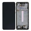 Pantalla Samsung Galaxy A33 5G A336 OLED negra con marco