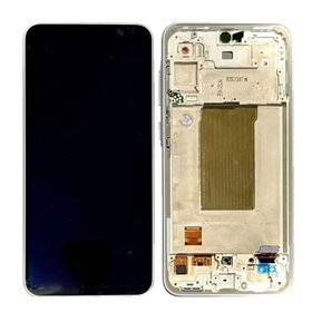 Pantalla Samsung Galaxy A36 5G A366 OLED Blanca  con maco