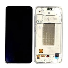 Pantalla Samsung Galaxy A36 5G A366 OLED lavanda con marco