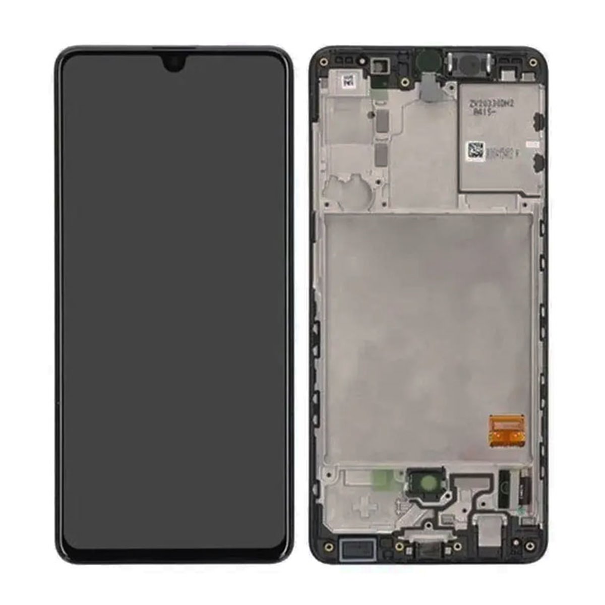 Pantalla Samsung Galaxy A41 A415 OLED negra con marco