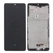 Pantalla Samsung Galaxy A42 5G A426 OLED negra con marco