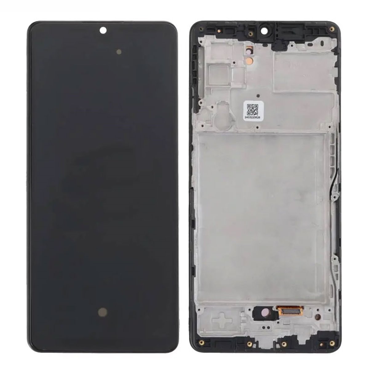 Pantalla Samsung Galaxy A42 5G A426 OLED negra con marco