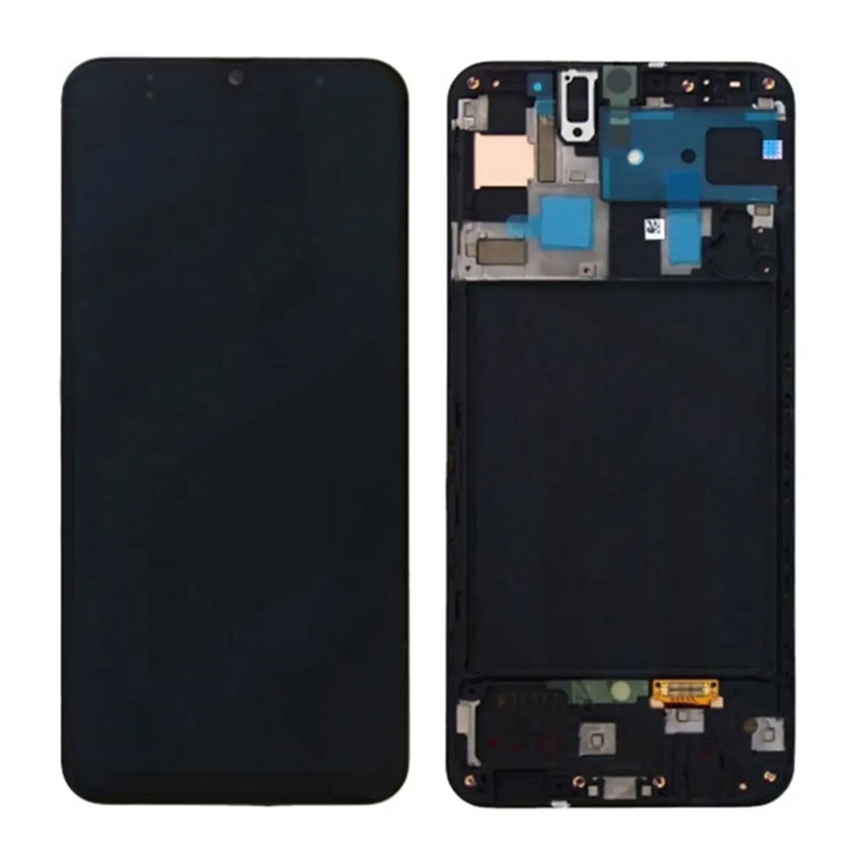 Pantalla Samsung Galaxy A50 A505 OLED negra con marco