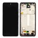 Pantalla Samsung Galaxy A52 4G A525/ A52 5G A526B OLED negra con marco