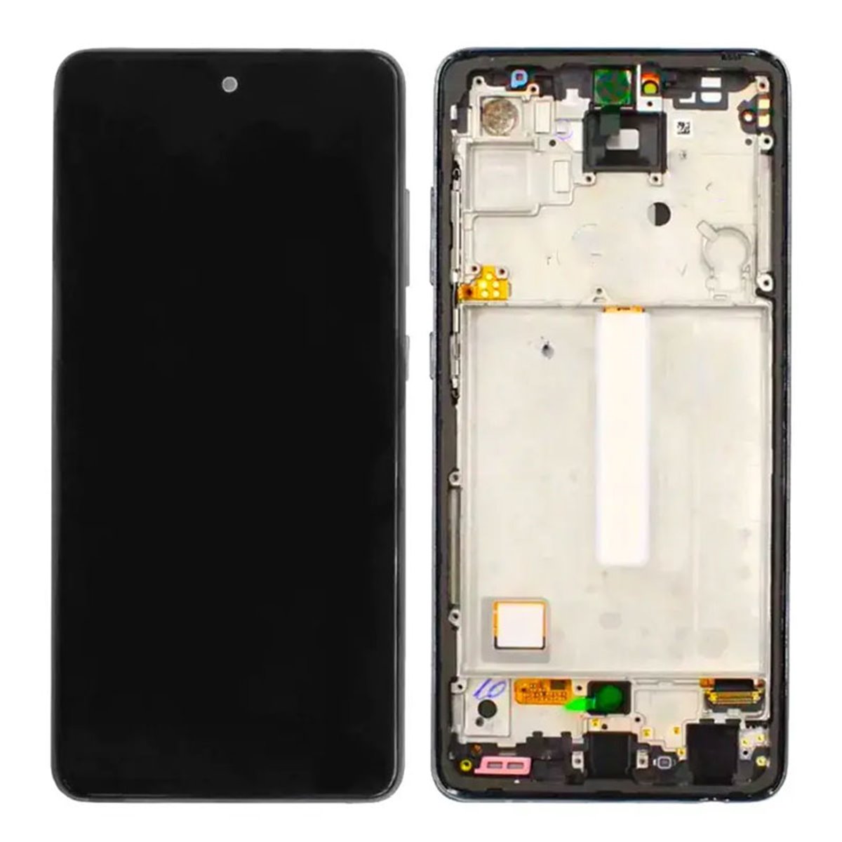 Pantalla Samsung Galaxy A52 4G A525/ A52 5G A526B OLED negra con marco