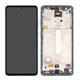 Pantalla Samsung Galaxy A52 4G A525/ A52 5G A526B OLED azul con marco