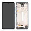 Pantalla Samsung Galaxy A52 4G A525/ A52 5G A526B OLED azul con marco