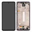 Pantalla Samsung Galaxy A52 4G A525/ A52 5G A526B OLED violeta con marco