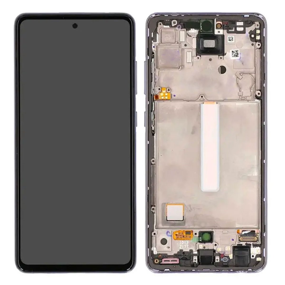 Pantalla Samsung Galaxy A52 4G A525/ A52 5G A526B OLED violeta con marco