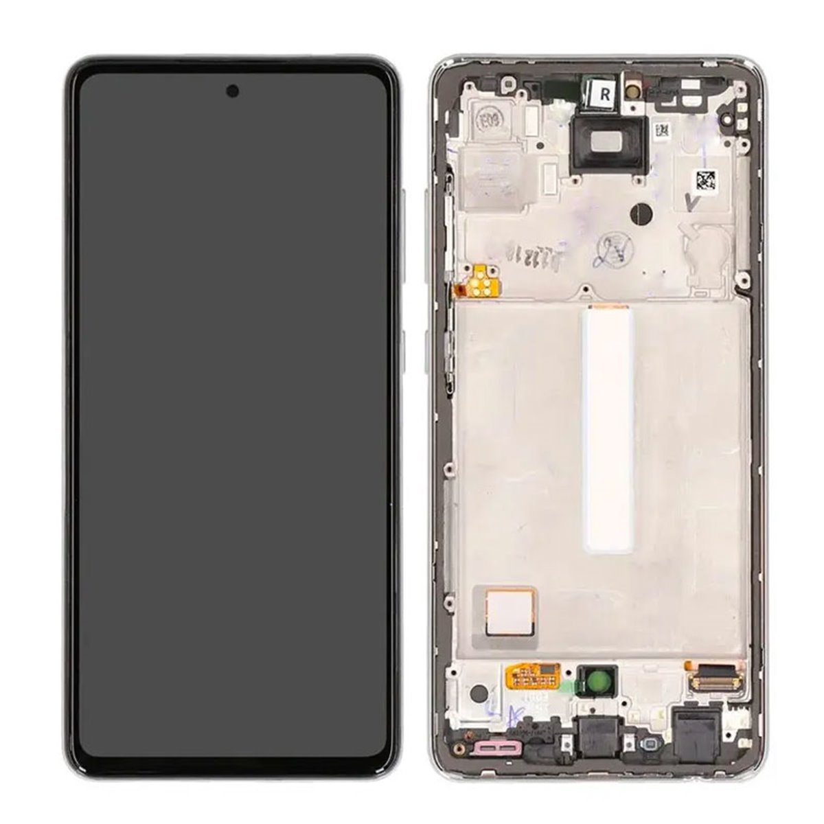Pantalla Samsung Galaxy A52 4G A525/ A52 5G A526B OLED blanca con marco