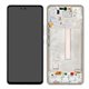 Pantalla Samsung A53 5G A536 OLED blanca con marco