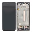 Pantalla Samsung A53 5G A536 OLED negra con marco