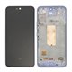 Pantalla Samsung Galaxy A54 5G A546 OLED lavanda con marco