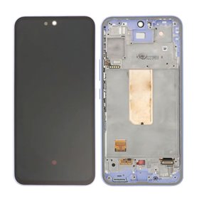 Pantalla Samsung Galaxy A54 5G A546 OLED lavanda con marco