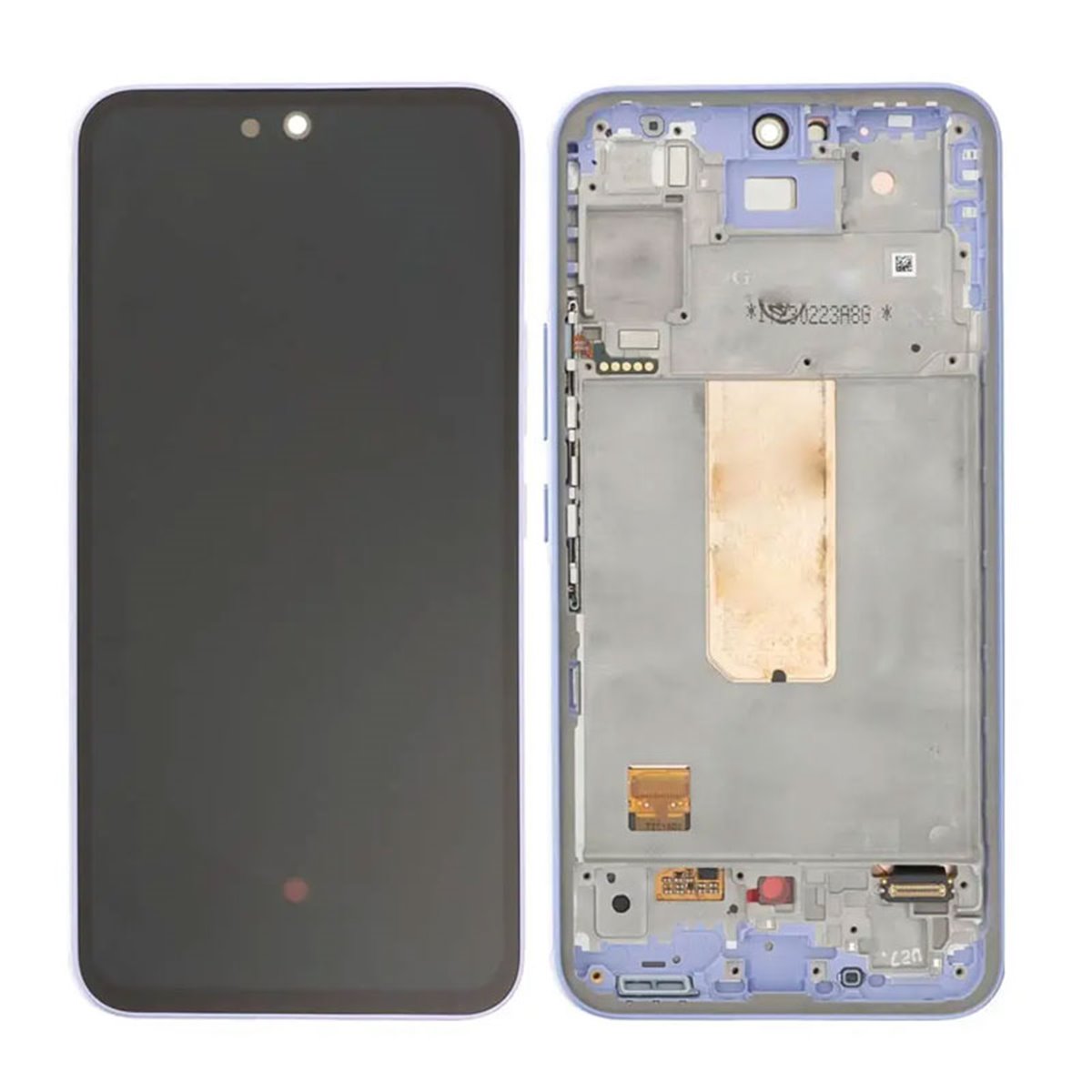 Pantalla Samsung Galaxy A54 5G A546 OLED lavanda con marco