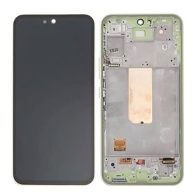 Pantalla Samsung Galaxy A54 5G A546 OLED verde con marco
