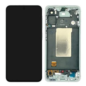 Pantalla Samsung Galaxy A56 5G A566 OLED verde con marco