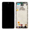 Pantalla Samsung Galaxy A72 4G A725 OLED blanca con marco