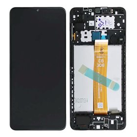 Pantalla original Samsung Galaxy A12s Nacho A127f Negro. Service Pack