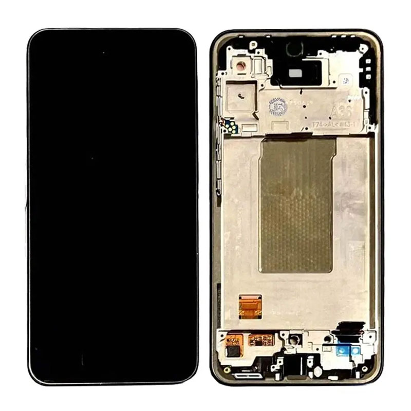 Pantalla original Samsung Galaxy A36 5G A366 Service Pack Negra
