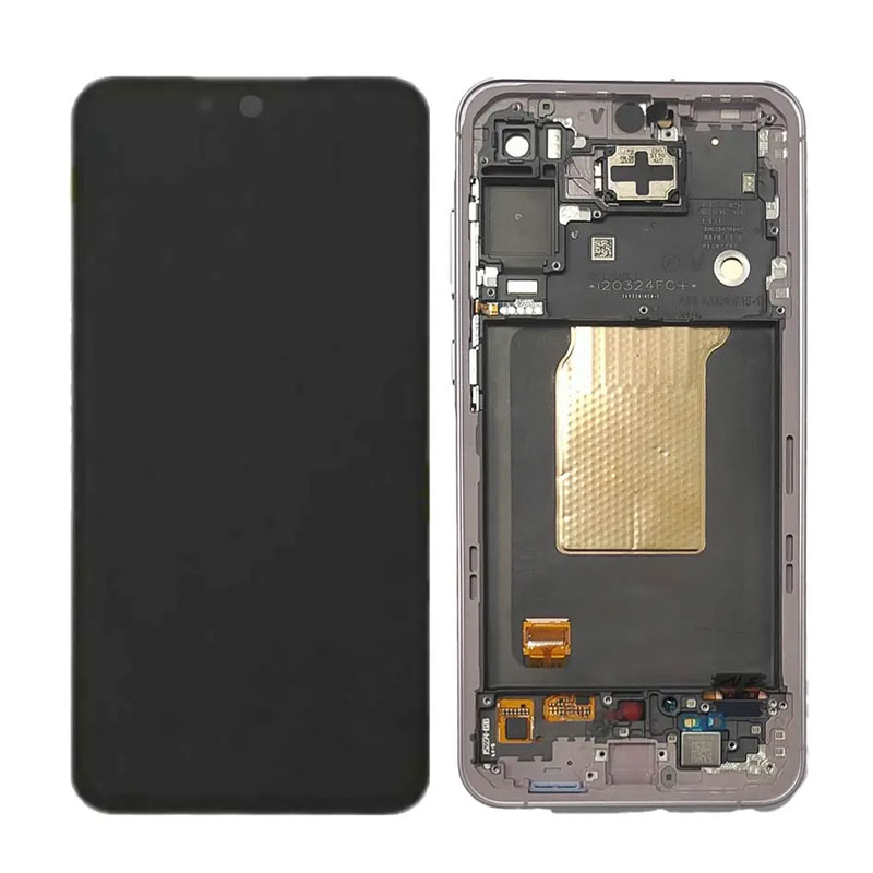 Pantalla original Samsung Galaxy A55 5G A556 Service Pack Violeta