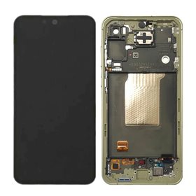Pantalla original Samsung Galaxy A55 5G A556 Service Pack Amarillo