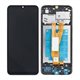 Pantalla Samsung Galaxy A03 Core A032 completa con marco Negra