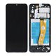 Pantalla Samsung Galaxy A04e A042 completa con marco Negra