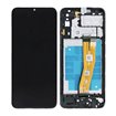 Pantalla Samsung Galaxy A04e A042 completa con marco Negra