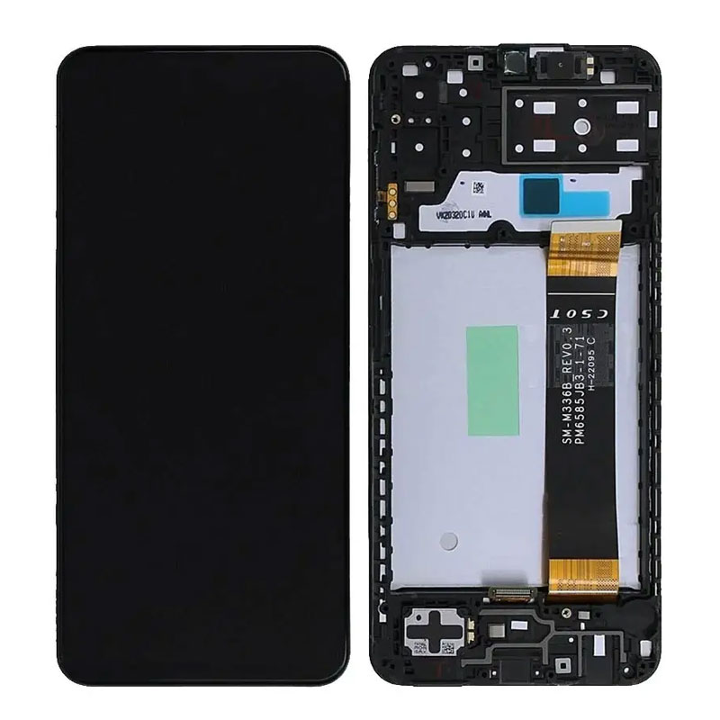 Pantalla Samsung Galaxy A13 4G A135 completa con marco Negra